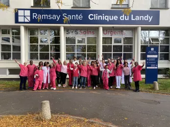 Octobre Rose - Clinique du Landy